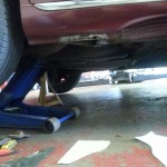 Welding repair, new rear springs and full service